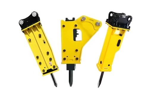 Quick Change Hydraulic Breaker Hammer Attachment