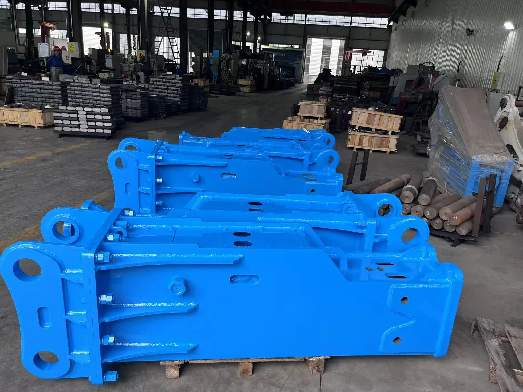 Silent Type Hydraulic Breaker for Concrete & Rock